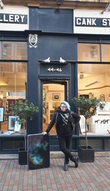the Cank Street Gallery and Loz Atkinson
